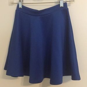 BLUE circle skirt